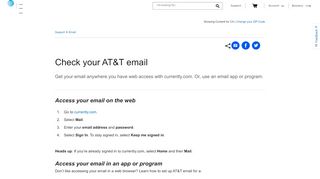 
                            5. Check Your AT&T Email - Email Support - Mms Att Net Portal