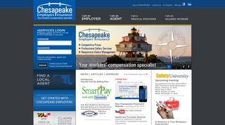 
Chesapeake Employers Insurance Company: Home  
