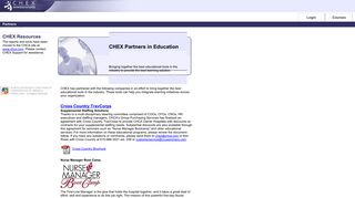 
                            2. CHEX Knowledge Exchange - Chexweb Portal