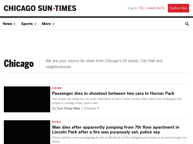 
                            3. Chicago News