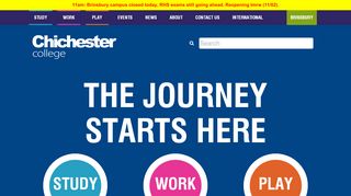 
                            8. Chichester College | West Sussex - Chichester College Student Portal