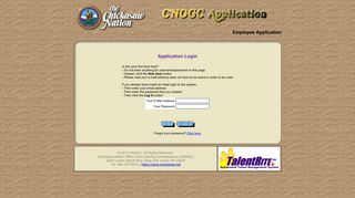 
                            7. Chickasaw Employee Application -- Application Login - Chickasaw Portal
