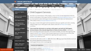 
                            8. Child Support Services - Colorado Judicial Branch - Colorado Child Support Enforcement Portal