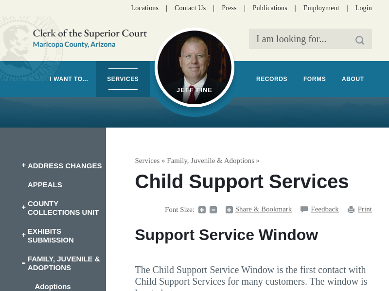 
                            10. Child Support Services | Maricopa County Clerk of Superior ...