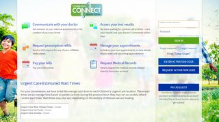 
                            1. Childrens Connect - Login Page - Childrens Connect Health Portal