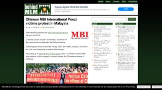 
                            8. Chinese MBI International Ponzi victims protest in Malaysia - Mbi Malaysia Portal