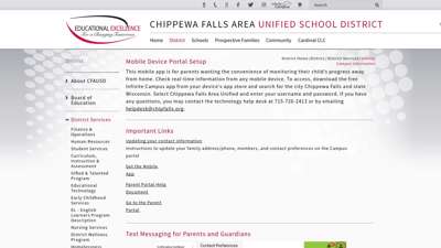 Chippewa Falls Area Unified School District - Infinite ...