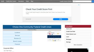 
                            8. Choice One Community Federal Credit Union - Wilkes-Barre, PA - Choice One Fcu Virtual Branch Login