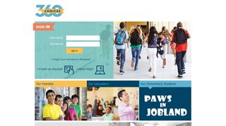 
                            4. Choices360 - Welcome - Paws In Jobland Portal