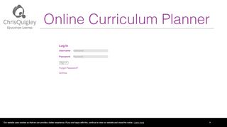 
                            4. Chris Quigley Education | Online planner login - Chris Quigley Essentials Portal