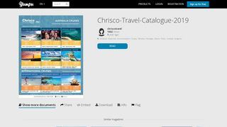 
Chrisco-Travel-Catalogue-2019 - Yumpu  

