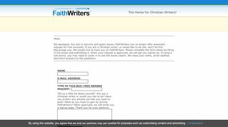 
Christian Publications, Christian Authors ... - FaithWriters  
