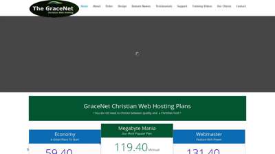 Christian Web Hosting With Amazing Features - The GraceNet