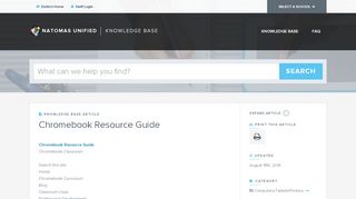 
                            7. Chromebook Resource Guide - Natomas Unified School District