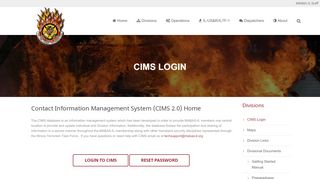 
                            6. CIMS Login - MABAS Illinois - Cims Portal Page