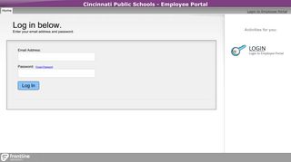 
Cincinnati Public Schools - Employee Portal - Applitrack.com
