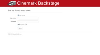 
                            1. Cinemark Backstage - Spotlight Cinemark Portal