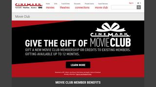 
                            4. Cinemark Movie Club | The Movie-Lover's Membership - Spotlight Cinemark Portal
