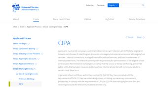 
CIPA - Schools and Libraries Program - USAC.org
