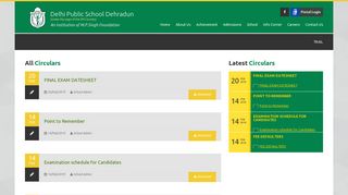 
                            4. Circulars - Delhi Public School Dehradun | - Dps Dehradun School Portal