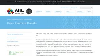 Cisco Learning Credits Management Tool Portal
