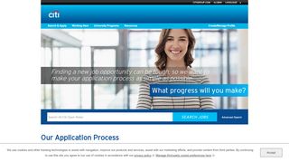 
                            5. Citi Application Process - Citi | Jobs - Citibank - Citi Careers Portal Page