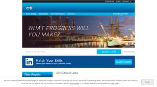 
                            4. Citibank Jobs at Citi - Citi Careers Portal Page