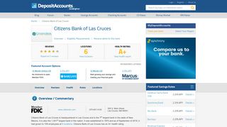 
                            3. Citizens Bank of Las Cruces Reviews and Rates - New Mexico - Citizens Bank Of Las Cruces Portal