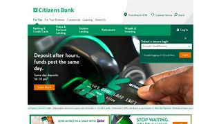 
                            4. Citizens Bank | Personal & Business Banking, Student Loans ... - Bank Gloucester Portal