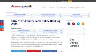 
                            6. Citizens Tri-County Bank Online Banking Login ... - Citizens Tri County Bank Mobile Portal