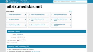 
                            8. ▷ citrix.medstar.net Website statistics and traffic analysis ... - Citrix Medstar Net Login