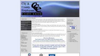 
City and County Employees CU  
