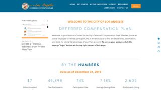 
City of Los Angeles Deferred Compensation Plan  
