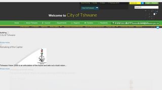 
City of Tshwane  
