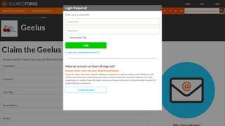
                            8. Claim page: Geelus - SourceForge - Geelus Portal