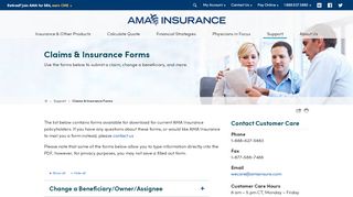 
                            7. Claims & Insurance Forms | AMA Insurance for Physicians - Ama Insurance Agency Provider Portal