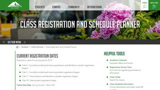 
                            4. Class Registration and Schedule Planner - Green River College - Class Sign Up