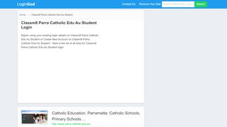 
                            8. Classm8 Parra Catholic Edu Au Student Login or Sign Up - Classm8 Login