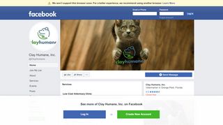 
                            2. Clay Humane, Inc. - Home | Facebook - Clay County Humane Society Pet Portal