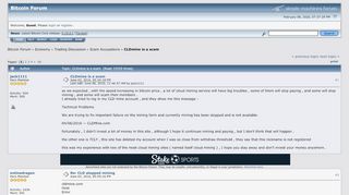 CLDmine is a scam - Bitcoin Forum - Cldmine Login