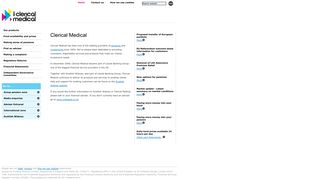 
                            1. Clerical Medical - Welcome - Clerical Medical Portal