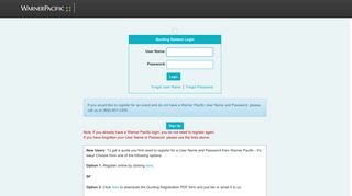 
                            2. Click here to return to the SOS site and login - Warner Pacific ... - Warner Pacific Portal