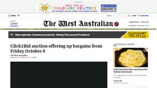 
                            7. Click2Bid auction offering up bargains from Friday October 6 ... - Click2bid Portal