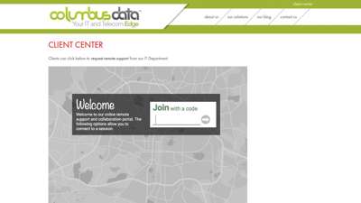 Client Center  Columbus Data