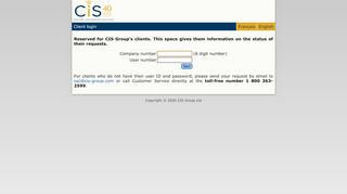 
                            6. Client login - Accueil Groupe CIS - Cis Group Portal
