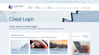 
                            2. Client Login | Affin Hwang Capital - Affin Trade Portal