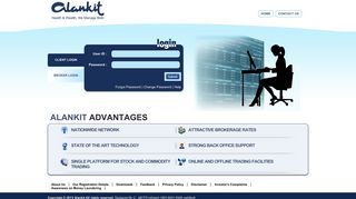 
                            1. Client Login - Alankit - Alankit Demat Portal