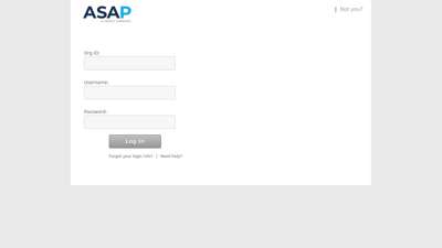 
                            1. Client Login - ASAP - Registration & Management Solutions