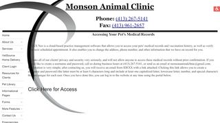 
                            6. Client Login - Monson Small Animal Clinic - Monson, MA - Idexx Neo Login