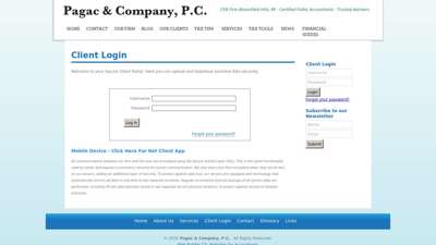Client Login - pagaccpa.com